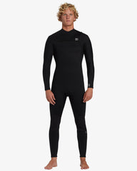 3/2mm Foil GBS Chest Zip Wetsuit - Black | Billabong Men