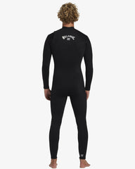 3/2mm Foil GBS Chest Zip Wetsuit - Black | Billabong Men