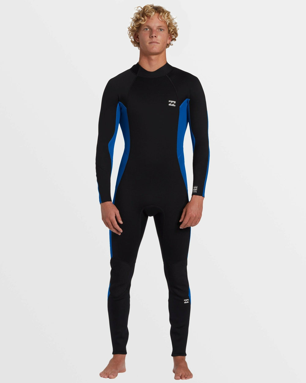 4/3mm Foil GBS Back Zip Wetsuit - Mid Blue | Billabong Men