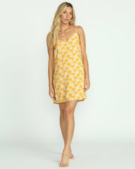 90's Babe Mini Dress - Golden Peach | Billabong Women