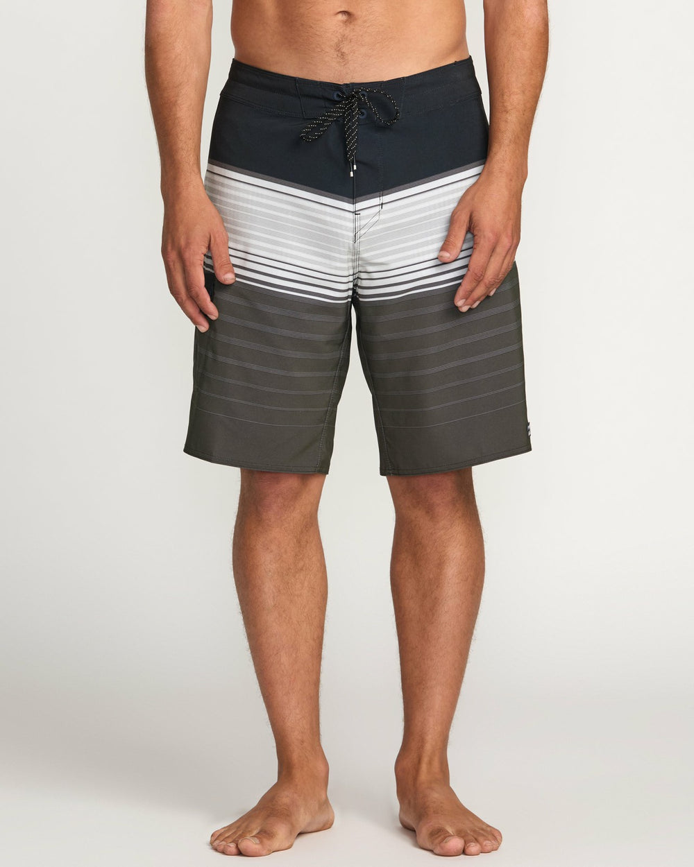 All Day Stripe Pro Performance 20" Boardshorts - Pewter | Billabong Men