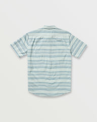 All Day Stripe Short Sleeve Shirt - Ash Blue | Billabong Men