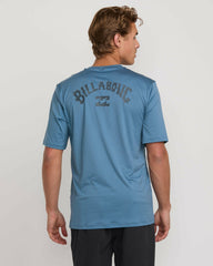 Arch Loose Fit Short Sleeve Surf Tee - Bay Blue | Billabong Men