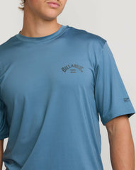 Arch Loose Fit Short Sleeve Surf Tee - Bay Blue | Billabong Men