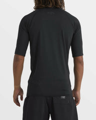 Arch Performance Fit Short Sleeve Rashguard - Black | Billabong Men