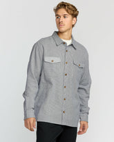 Austin Garage Long Sleeve Shirt - Stone Blue | Billabong Men