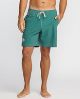 Austin Garage Lo Tides Boardshorts - Teal | Billabong Men