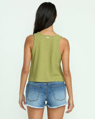 Aya Sun Knit Tank - Avocado | Billabong Women