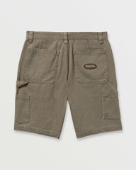 Bad Dog 21" Workwear Shorts - Brown | Billabong Men
