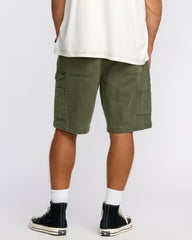 Bad Dog 21" Workwear Shorts - Dark Military | Billabong Men