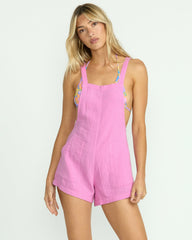 Beach Crush Romper - Bright Rose | Billabong Women