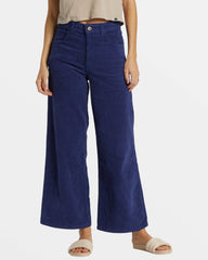 Be Free Corduroy Pants - I Sea Indigo | Billabong Women