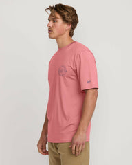 Big Dave Loose Fit Short Sleeve Surf Tee - Dusty Pink | Billabong Men