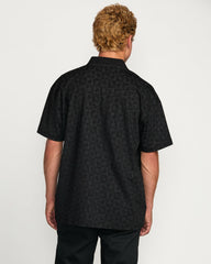 Billabong x Mami Wata Black Star Surf Club Short Sleeve Polo Shirt - B | Billabong Men