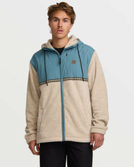Boundary Lite Zip Sweatshirt - Bleached Sand | Billabong Men