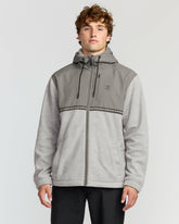 Boundary Lite Zip Sweatshirt - Gray Heather | Billabong Men