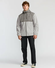 Boundary Lite Zip Sweatshirt - Gray Heather | Billabong Men