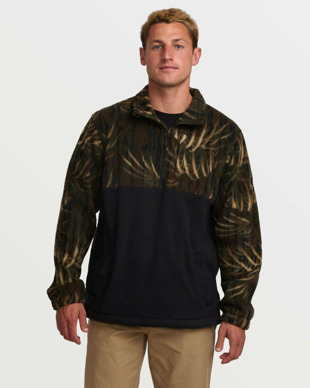 Boundary Mock Sweatshirt - Camo | Billabong Men