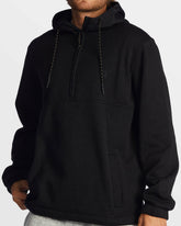 A/Div Boundary Hooded Half-Zip Pullover - Black Heather | Billabong Men