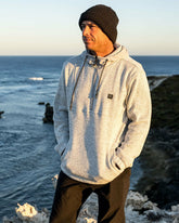 A/Div Boundary Hooded Half-Zip Pullover - Gray Heather | Billabong Men