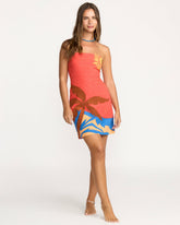 Bright Bloom Placket Dress - Hibiscus | Billabong Women