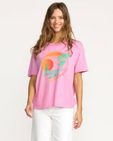 Bright New Day Tee - Bright Rose | Billabong Women