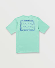 Crayon Wave Loose Fit Short Sleeve Surf Tee - Bermuda | Billabong Men