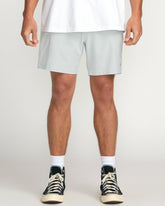 Crossfire Submersible 17" Hybrid Shorts - Ash Blue | Billabong Men