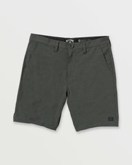 Crossfire Submersible 19" Hybrid Shorts - Asphalt | Billabong Men