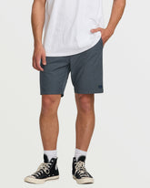 Crossfire Submersible 19" Hybrid Shorts - Navy | Billabong Men