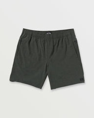 Crossfire Elastic Submersible 18" Hybrid Shorts - Asphalt | Billabong Men