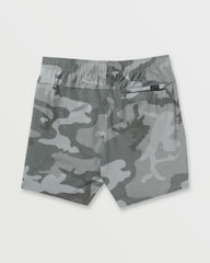 Crossfire Elastic Submersible 18" Hybrid Shorts - Black Camo | Billabong Men