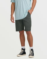 Crossfire Submersible 21" Hybrid Shorts - Asphalt | Billabong Men