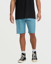Crossfire Submersible 21" Hybrid Shorts - Glacier Blue | Billabong Men