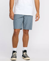 Crossfire Submersible 21" Hybrid Shorts - Slate Blue | Billabong Men