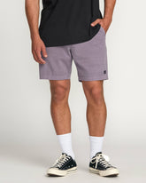 Crossfire Wave Wash Submersible 18" Hybrid Shorts - Light Purple | Billabong Men