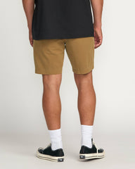 Crossfire Wave Wash Submersible 18" Hybrid Shorts - Tobacco | Billabong Men