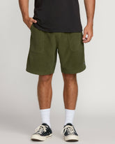 De La Cruz Submersible Hybrid Shorts - Olive | Billabong Men
