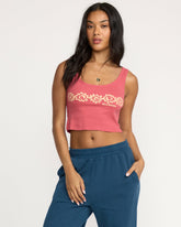 Dreams In Waves Tank - Mauve Rose | Billabong Women