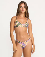 Drifting Coast Reversible V Bralette Bikini Top - Luv Army | Billabong Women