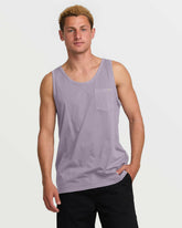 Essential Premium Wave Wash Tank - Light Purple | Billabong Men