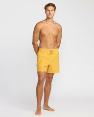 Every Other Day Laybacks 16" Trunks - Dust Yellow | Billabong Men