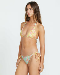 Folk Story Reversible Tie Side Tropic Bikini Bottom - Multi | Billabong Women