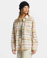 Forge Fleece Flannel - Mountain Rose | Billabong Women