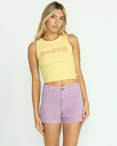 Free Fall Corduroy Shorts - Amethyst Smoke | Billabong Women