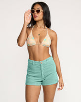 Free Fall Corduroy Shorts - Misty Blue | Billabong Women