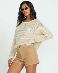 Free Fall Corduroy Shorts - Biscuit | Billabong Women