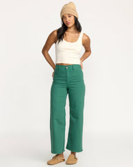 Free Fall High-Waist Pants - Evergreen | Billabong Women