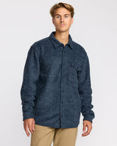 Furnace Long Sleeve Flannel Shirt - Navy | Billabong Men