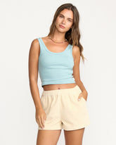 Goddess Knit Tank - Blue Fog | Billabong Women